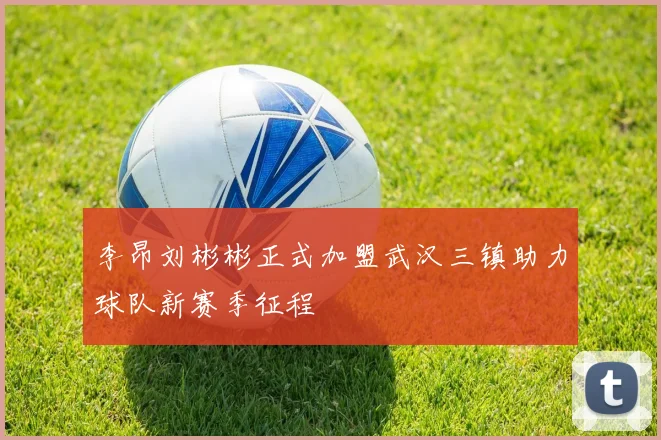 李昂刘彬彬正式加盟武汉三镇助力球队新赛季征程